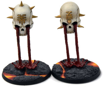 BLADES OF KHORNE Hexgorger Skulls #1 WELL PAINTED Warhammer Sigmar