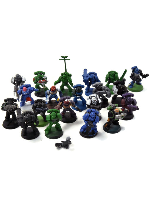 SPACE MARINES 20 Tactical Marines #17 Incomplete Warhammer 40K