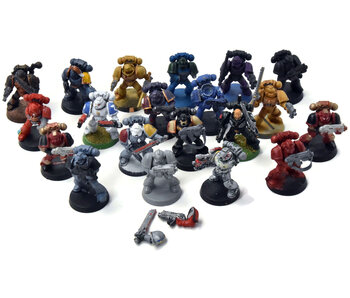 SPACE MARINES 20 Tactical Marines #9 Warhammer 40K Incomplete