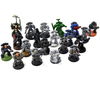 SPACE MARINES 20 Tactical Marines #20 Incomplete Warhammer 40K