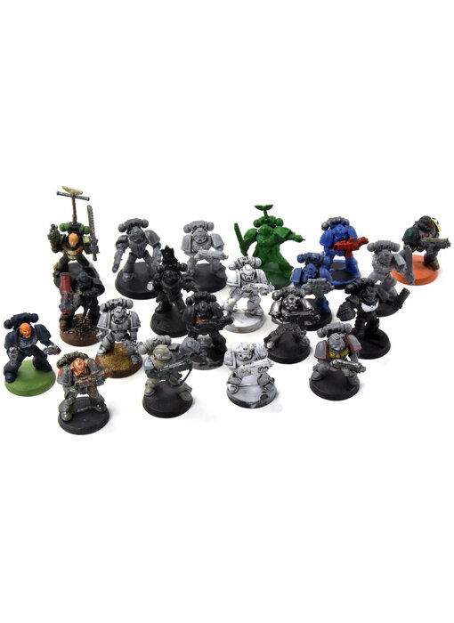 SPACE MARINES 20 Tactical Marines #20 Incomplete Warhammer 40K