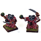 SKAVEN 2 Skryre Acolytes #1 METAL No backpacks Warhammer Fantasy