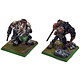 SKAVEN 2 Rat Ogres #3 METAL Warhammer Fantasy