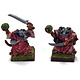 SKAVEN 2 Skryre Acolytes #2 METAL No backpacks Warhammer Fantasy