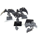 Games Workshop CHAOS DAEMONS 4 Harpies #1 Warhammer Fantasy METAL