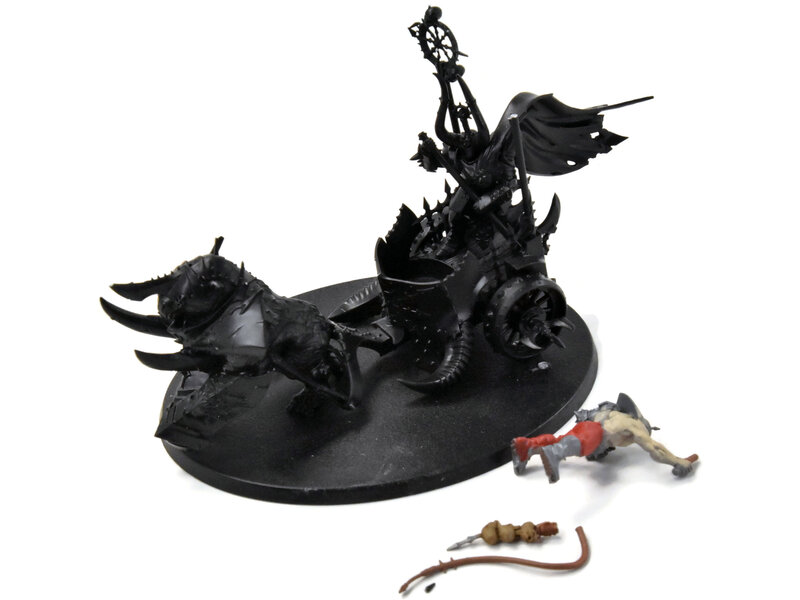 Games Workshop SLAVES TO DARKNESS Chaos Chariot #1 Warhammer Sigmar Need Repair Incomplete