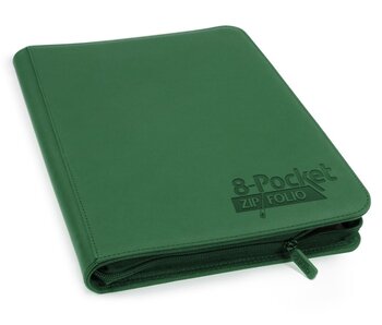 Ultimate Guard Quadrow Zipfolio Xenoskin 16 Pkt Green