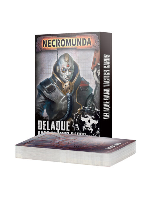 Necromunda Delaque Gang Tactics Cards