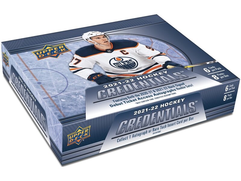 Upper Deck Upper Deck Credentials Hockey 21/22