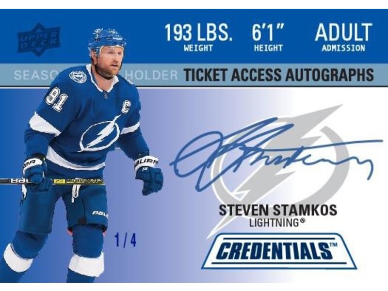 Upper Deck Upper Deck Credentials Hockey 21/22