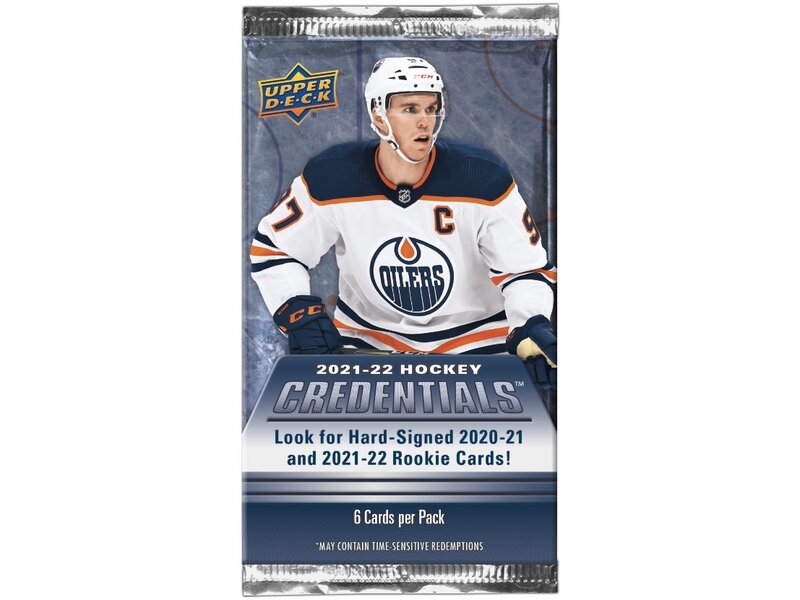 Upper Deck Upper Deck Credentials Hockey 21/22