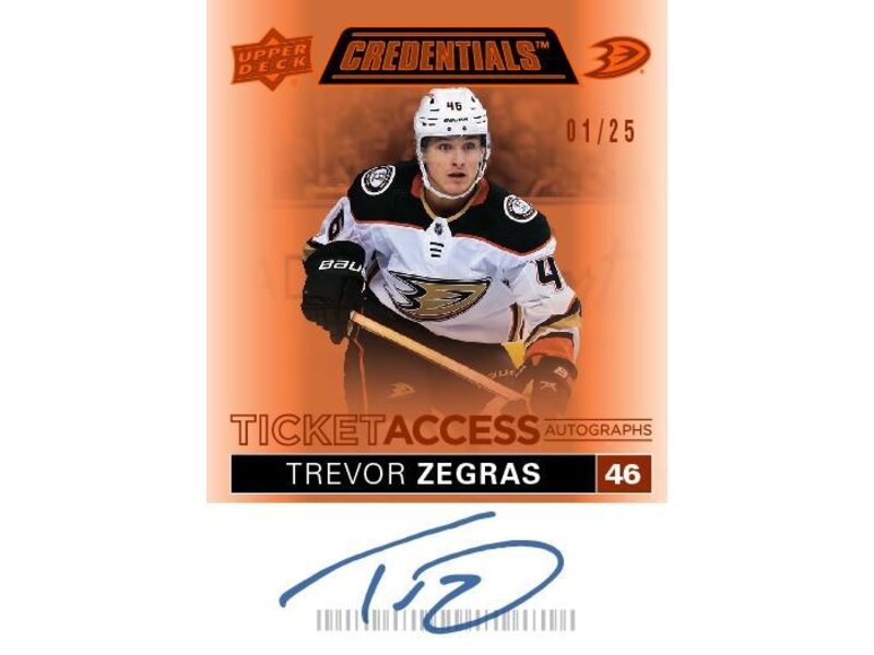 Upper Deck Upper Deck Credentials Hockey 21/22