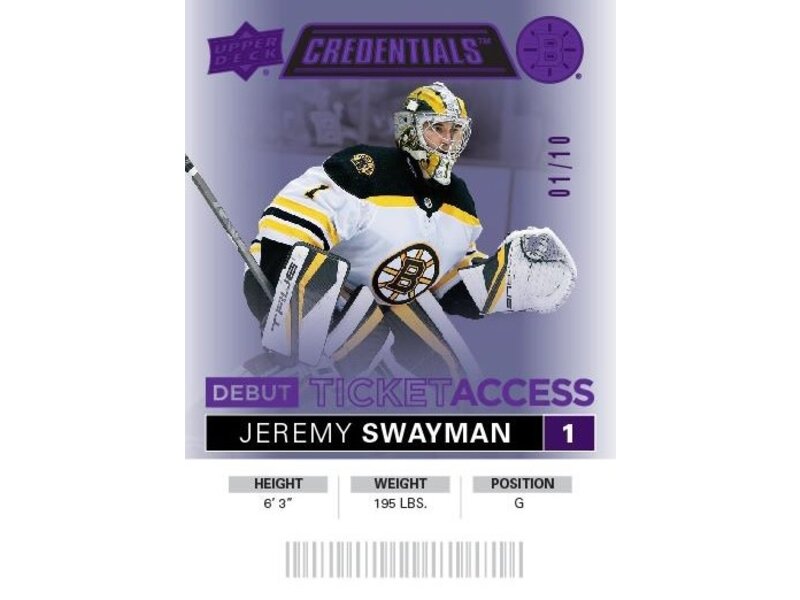 Upper Deck Upper Deck Credentials Hockey 21/22
