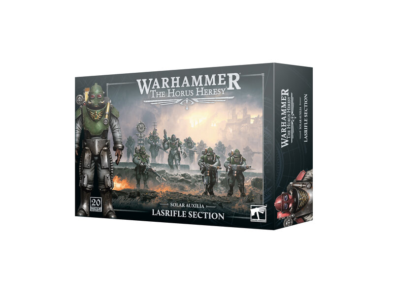 Games Workshop Horus Heresy Solar Auxilia Lasrifle Section