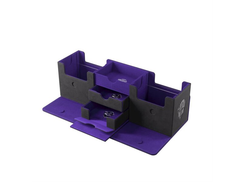 Gamegenic Deck Box - The Academic 266+ XL Black / Purple