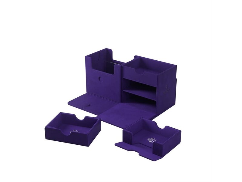 Gamegenic Deck Box - The Academic 133+ XL Purple / Purple