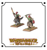 Games Workshop Orc & Goblin Tribes Goblin Wolf Rider Bosses