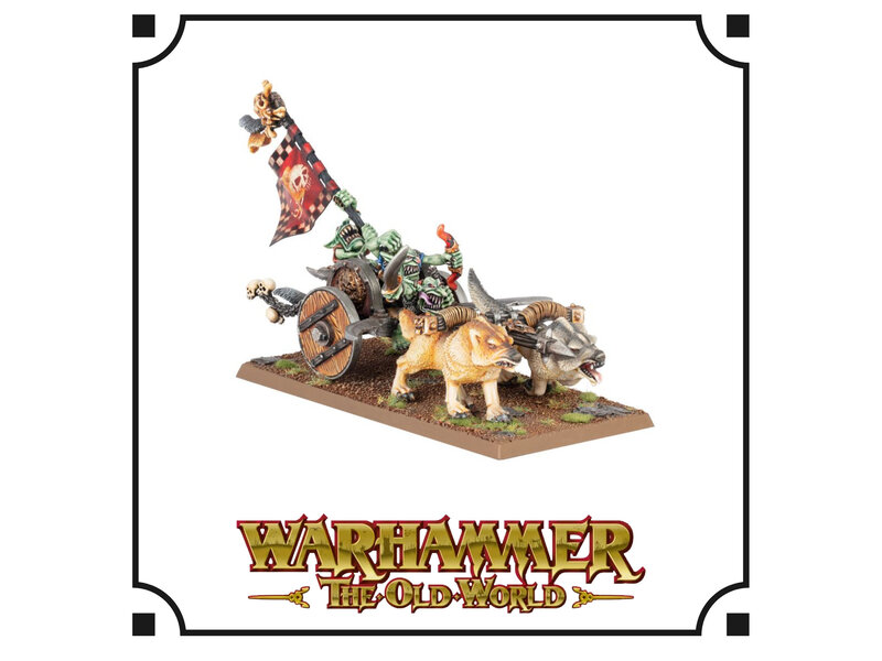 Games Workshop Orc & Goblin Tribes Goblin Wolf Chariot