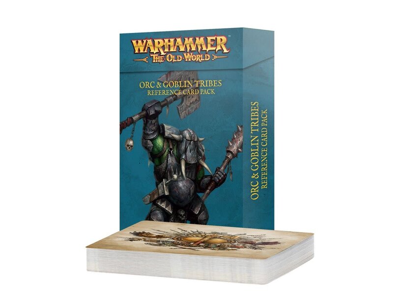 Games Workshop Orc & Goblin Tribes Reference Cards