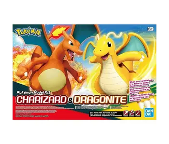 Bandai Charizard & Dragonite 'Pokemon', Bandai Spirits Pokemon Model Kit