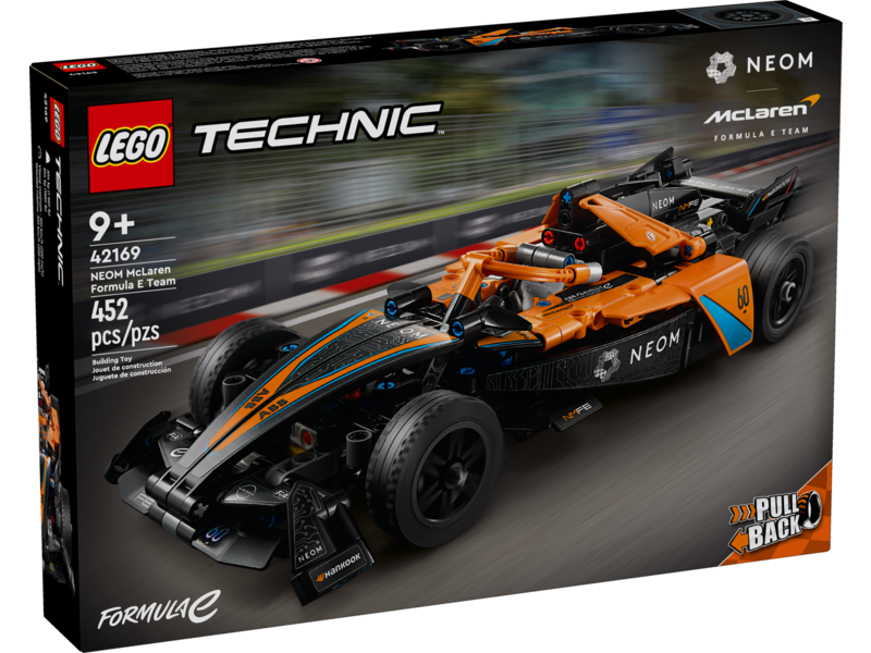 LEGO LEGO NEOM McLaren Formula E Race Car (42169)