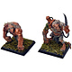 SKAVEN 2 Rat Ogres #8 island of blood Warhammer Fantasy