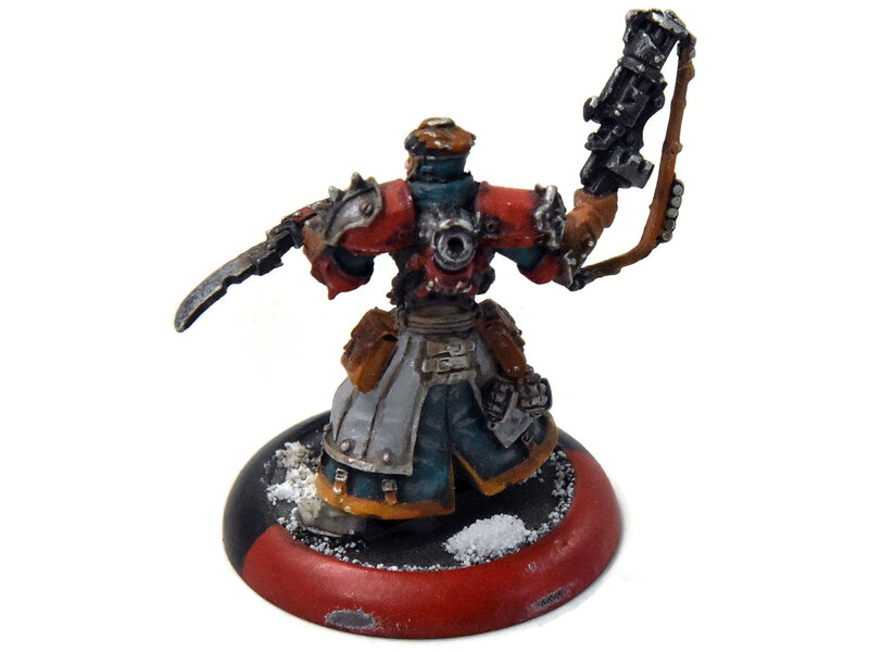 WARMACHINE Khador Kommander Strakhon #1 METAL