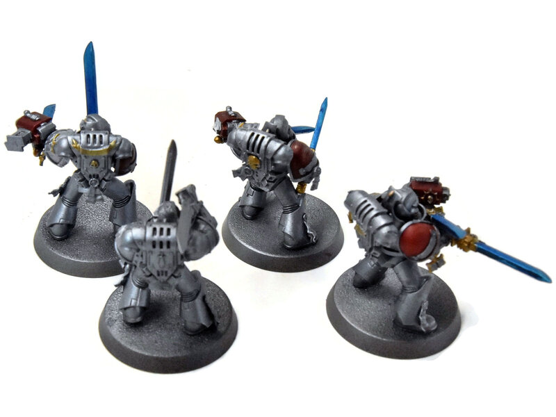 Games Workshop GREY KNIGHTS 4 Strike Squad #3 WELL PAINTED Warhammer 40K