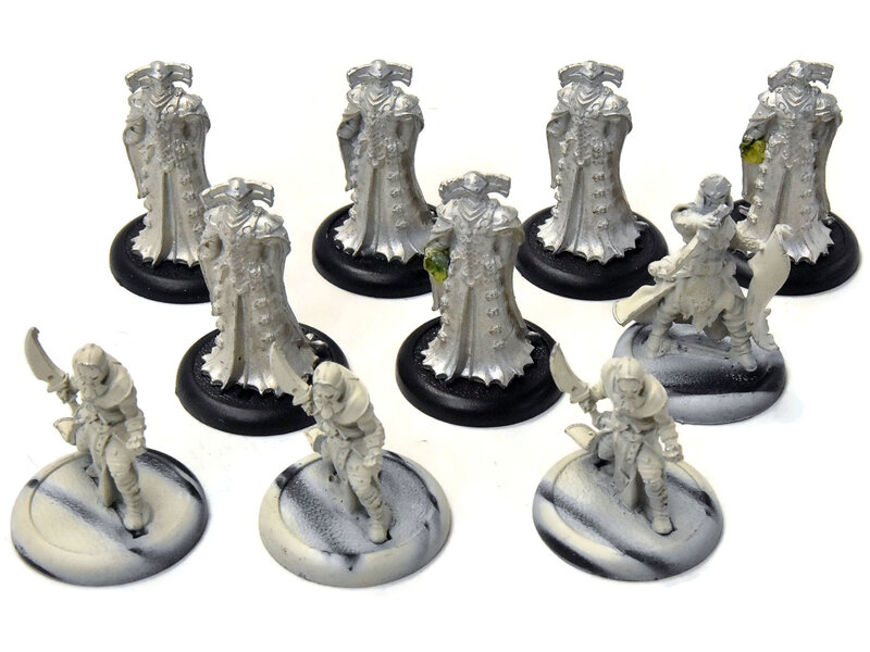 HORDES Infernal 10 Cultist Band And Dark Sentinels Infernal #1 missing arm METAL