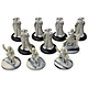 HORDES Infernal 10 Cultist Band And Dark Sentinels Infernal #1 missing arm METAL