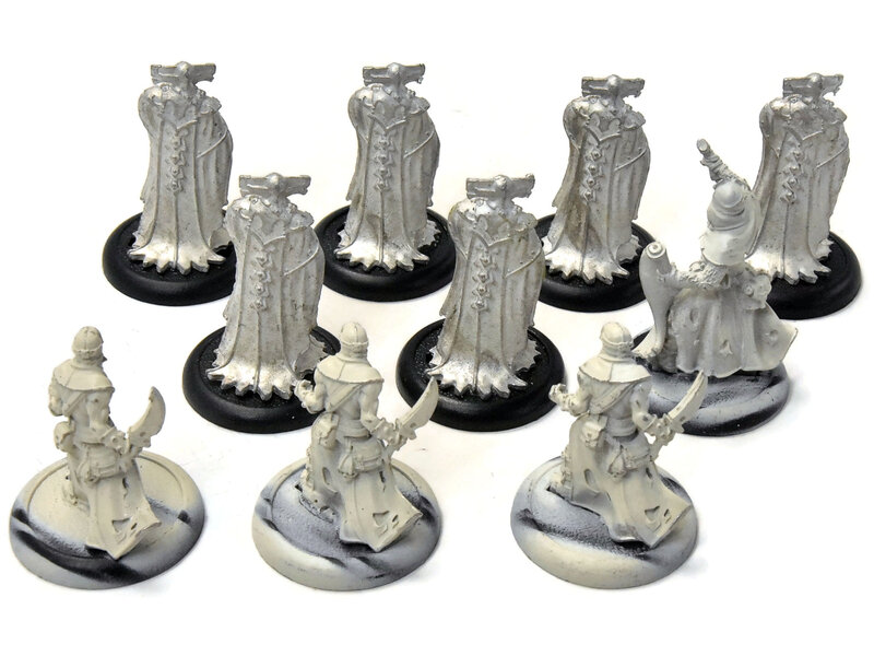 HORDES Infernal 10 Cultist Band And Dark Sentinels Infernal #1 missing arm METAL