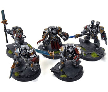 GREY KNIGHTS 5 Terminator Squad #1 WELL PAINTED Warhammer 40K