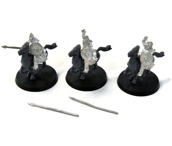 MIDDLE-EARTH 3 Riders of Rohan #1 METAL LOTR Royal Guard mounted