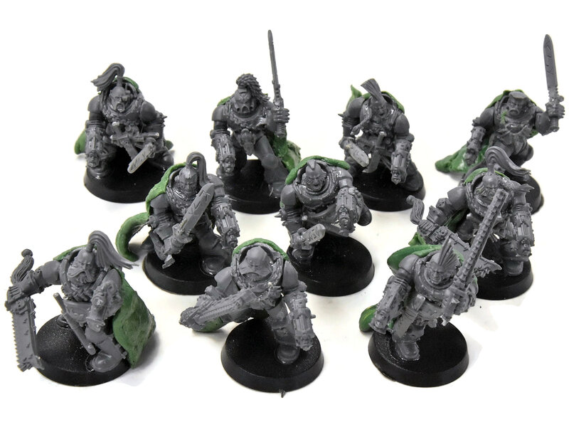 Games Workshop SPACE MARINES 10 Tactical Squad #8 Warhammer 40K