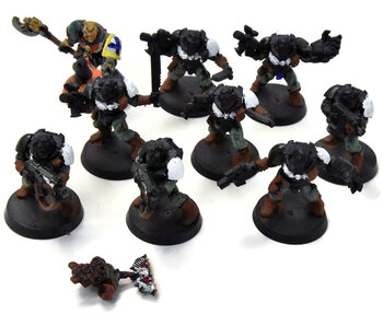 SPACE MARINES 10 Tactical Squad #11 Warhammer 40K Scouts