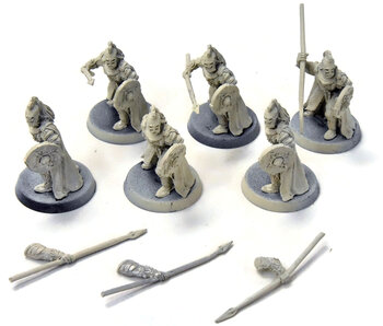 MIDDLE-EARTH 6 Warriors of Rohan #2 METAL LOTR Royal Guard