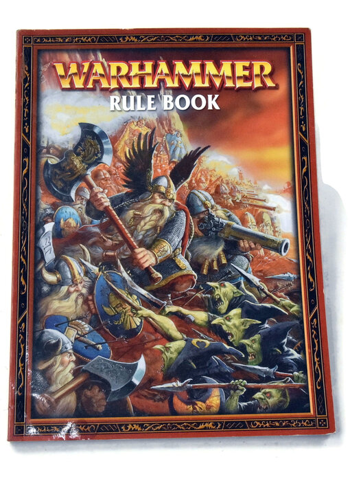 WARHAMMER Rule Book Warhammer Fantasy USED Ok Condition Rulebook