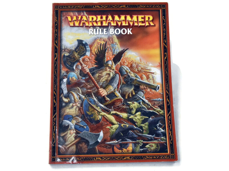 Games Workshop WARHAMMER Rule Book Warhammer Fantasy USED Ok Condition Rulebook