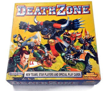 DEATH ZONE Blood Bowl Supplement Box Set Incomplete Warhammer Fantasy