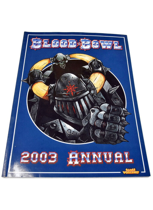 BLOOD BOWL 2003 Annual USED Good Condition Warhammer Fantasy