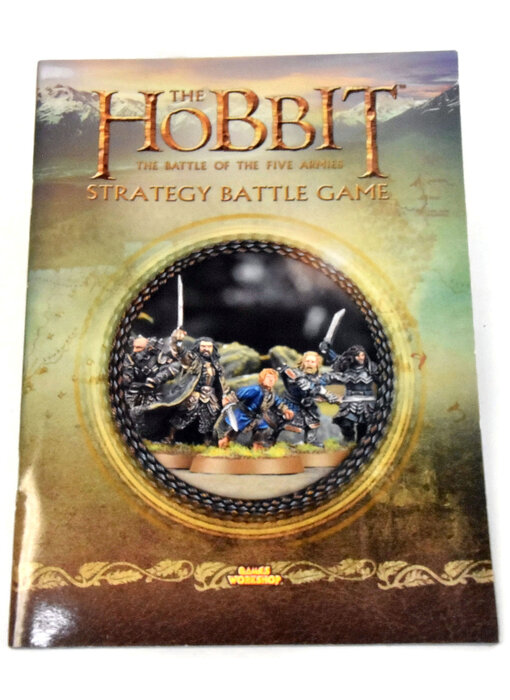 THE HOBBIT Strategy Battle Game Book Used Good Condition Five armies