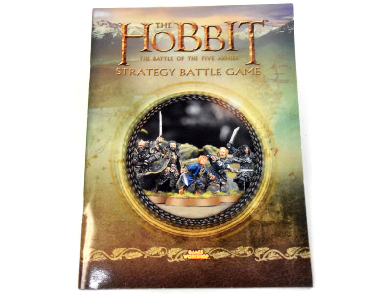 Games Workshop THE HOBBIT Strategy Battle Game Book Used Good Condition Five armies