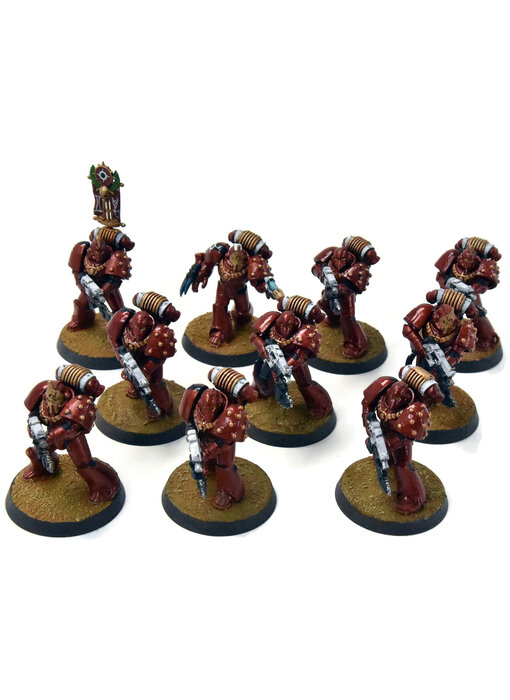 THOUSAND SONS 10 MKVI Infantry Squad #2 WELL PAINTED Warhammer 30K Horus