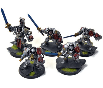 GREY KNIGHTS 5 Terminator Squad #2 WELL PAINTED Warhammer 40K