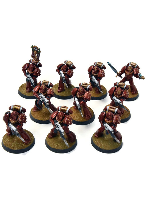 THOUSAND SONS 10 MKVI Infantry Squad #1 WELL PAINTED Warhammer 30K Horus