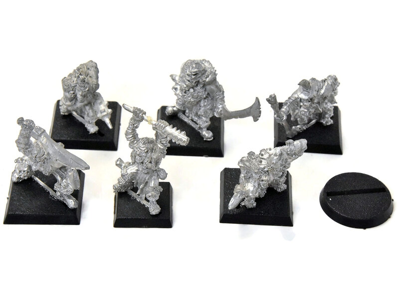 CHRONICLE Miniatures Set missin Gnar, Ugezod and Shields METAL