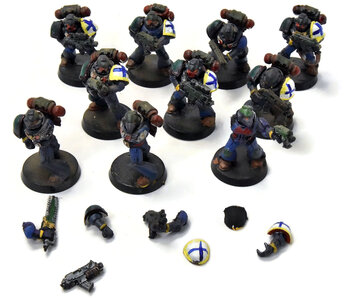 SPACE MARINES 10 Tactical Squad #17 Warhammer 40K