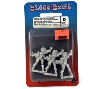 BLOOD BOWL Vampire Count Cheerleader METAL Warhammer Fantasy