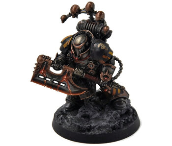 CHAOS SPACE MARINES Iron Warriors Chaos Lord Converted #1 PRO PAINTED 40K