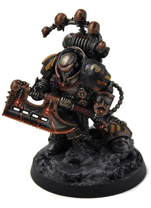 CHAOS SPACE MARINES Iron Warriors Chaos Lord Converted #1 PRO PAINTED 40K